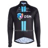 Wielershirt 2022 Team DSM Lange Mouw Zwart